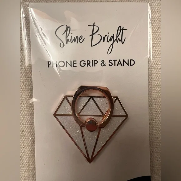 Shine Bright Diamond phone grip and kickstand