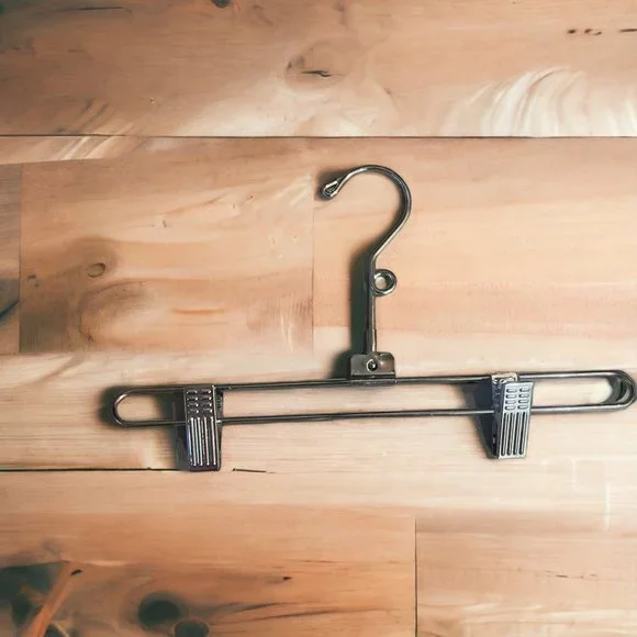 Silver Hard Pants Hangers