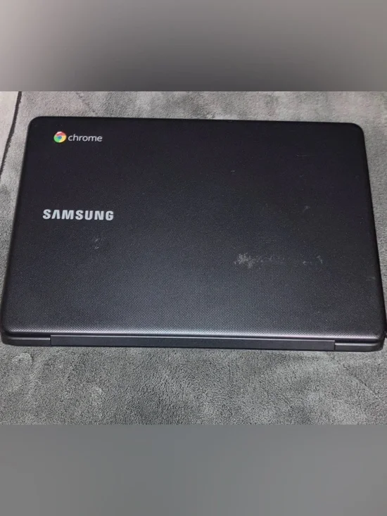 Samsung Black Chromebook 3 - Portable Chrome OS Laptop