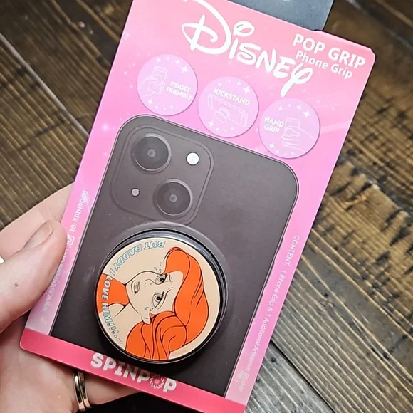 Ariel Pop Grip Phone Grip Disney SPINPOP