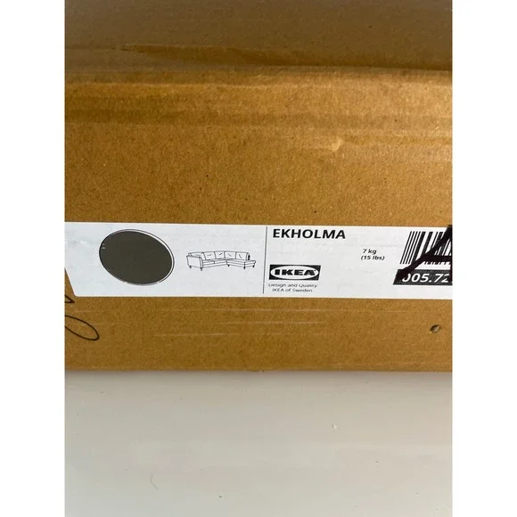 IKEA Ekholma Corner 4-seat Open End Kilanda Gray Brown Replacement Cover NEW