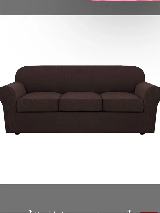H.VERSAILTEX 4 Piece Stretch Sofa Covers For Couch