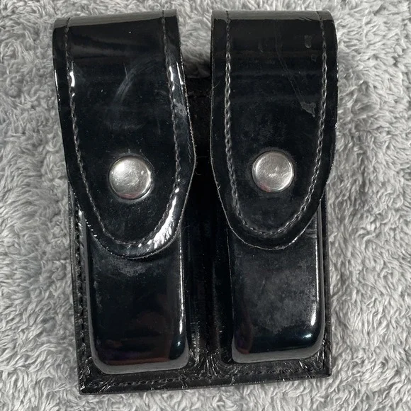 Gould & Goodrich H627-7 Double Magazine Pouch For Glock 21 Mags & Other Mags