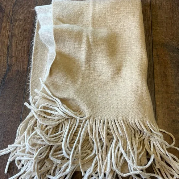 Elegant Cream Shawl Cozy