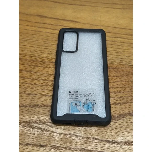 Case For Samsung‎ Galaxy S20 FE 5G Black Border Phone Hard Cover Protection