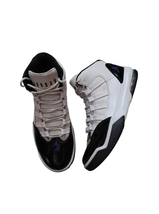 Nike Jordan Max Aura Concord Men’s Size 9.5 Black & White High-Top Sneakers