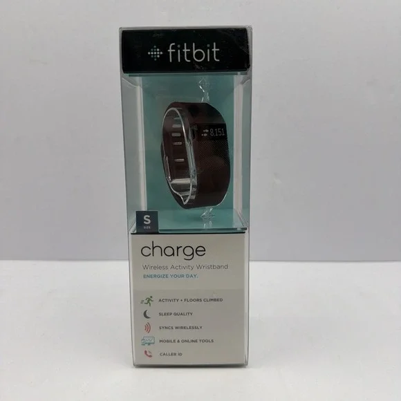 Fitbit Charge Fb404‎ Black Fitness Activity Tracker For Parts