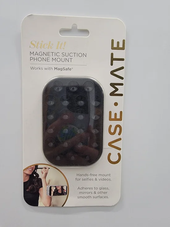 case-mate Stick It! Magnetic Suction Phone Mount - Black