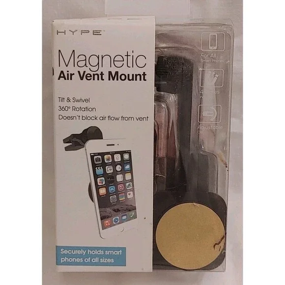 Hype Magnetic Car Air Vent Mount Universal Phone Holder