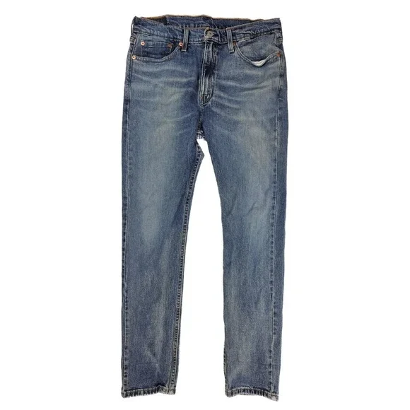 Levi's 510 Skinny Tapered Fit‎ Stonewashed Blue Denim Jeans Men's Size 30x32