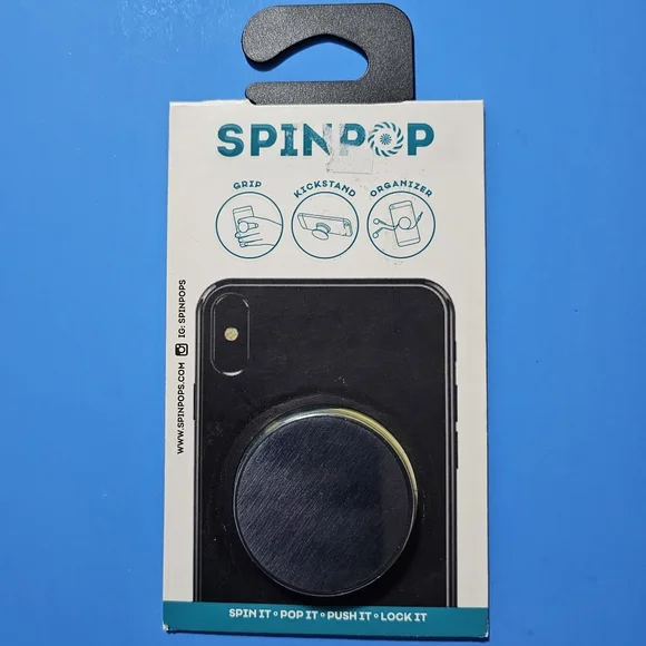SpinPop: Pop-Up Phone Holder & Stand - NIGHT SKY