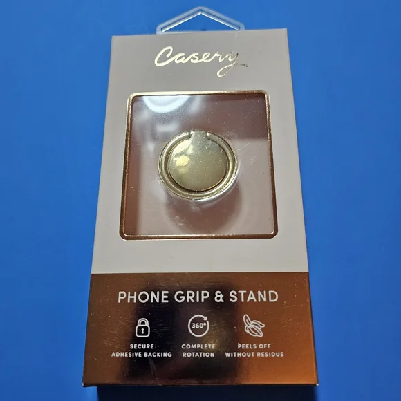 Casery Mobile Phone Ring - GOLD METAL