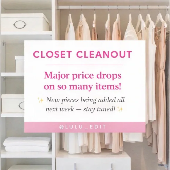 CLOSET CLEANOUT !!! MAKE AN OFFER!🫶