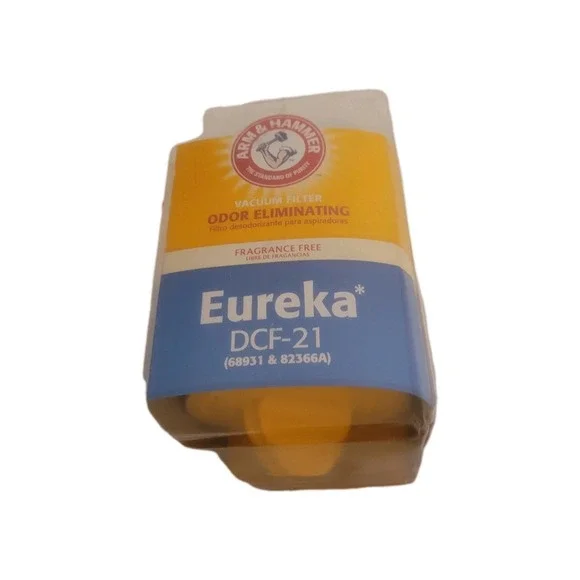 Arm & Hammer Odor-Eliminating Vacuum Filter‎ Eureka DCF-21 NEW