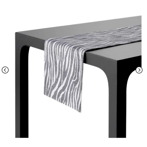 Diane Von Furstenberg cotton reversible table runner