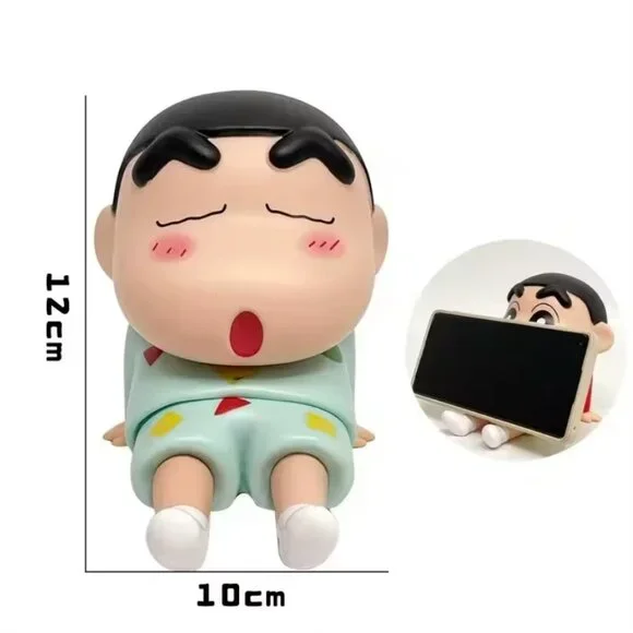 Cute Phone holder / stationary holder / desktop nameplate holder Shin Crayon