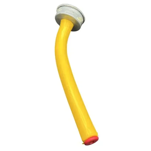 ⛽ Yellow EAGLE Gas Can Replacement Spout w/Filter Screen VTG Garage Utility Tool