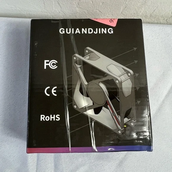 🌀 GUIANDJING 120mm DC 12V Cooling Fan – Quiet Computer Case Fan