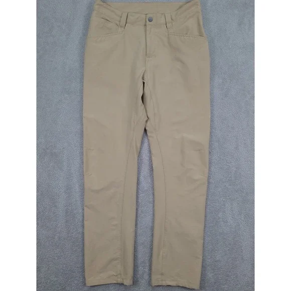 The North Face Mens Khaki Tan Stretch Hiking Pants NF0A33JT Size 30 Regular