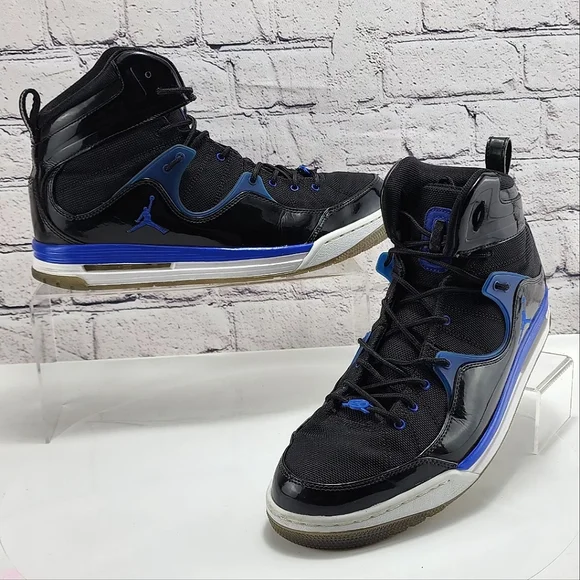 JORDAN FLIGHT TR 97 Black Game Royal, 2012, basketball sneakers, size 11.5