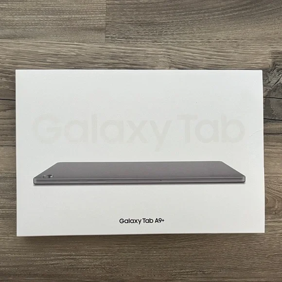 samsung galaxy tab A9+ in silver