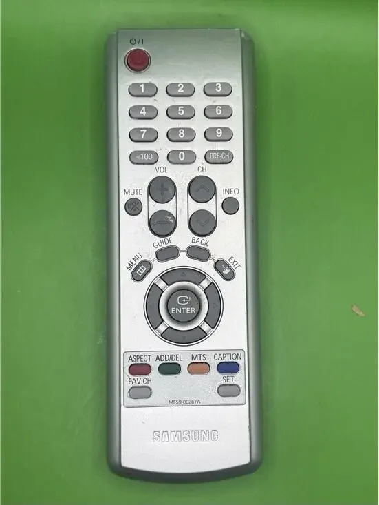 Samsung MF59-00267A TV Remote Control, Silver OEM for SIRT451 SIRT451/XAA