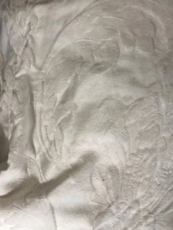Couch Cover White Pattern