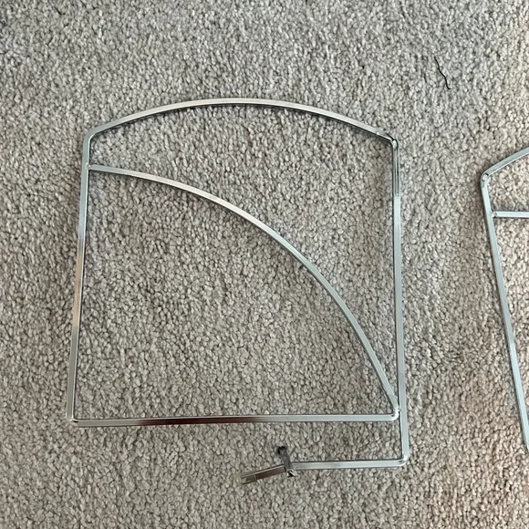 CONTAINER STORE Metal Shelf Dividers (set of 3)
