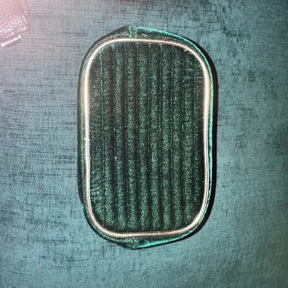Green Velvet bag