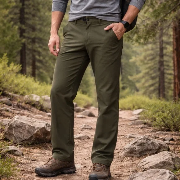 Eddie Bauer Travex Mens Nylon Pant Hiking Outdoor Trail
