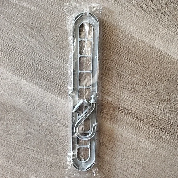 🆕9 Slot Plastic Hanger Organizer NIP