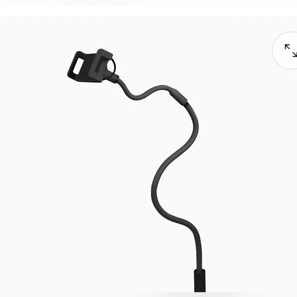 PHONE HOLDER, Flexible, Black, EUC