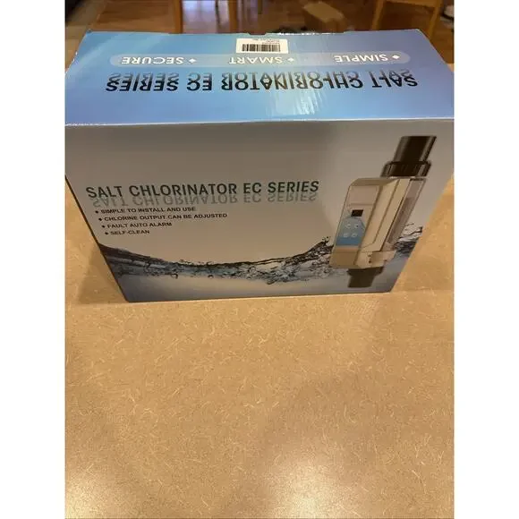 Salt Chlorinator EC16 - Easy Install & Use Adjustable Chlorine Output Self Clean