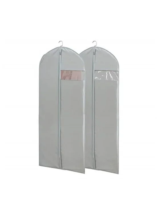 Long Dress Garment Bags Clear Clothes Cover Travel Storage Zipper Dustproof