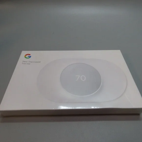 Google Nest Thermostat Trim Kit - Snow (GZZN7)‎ - GA01837-US - Sealed FREE SHIP