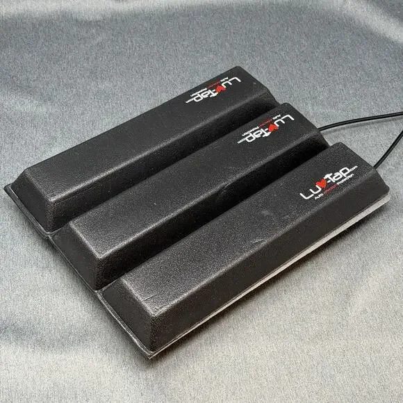 Luv-Tap Ding Bats Removable Magnetic Car Door Guard Protector 3PC Black READ