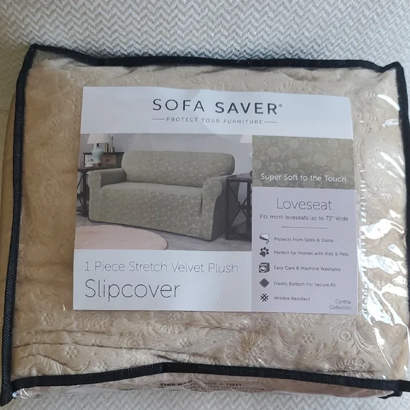 Slipcover/Floral Pattern