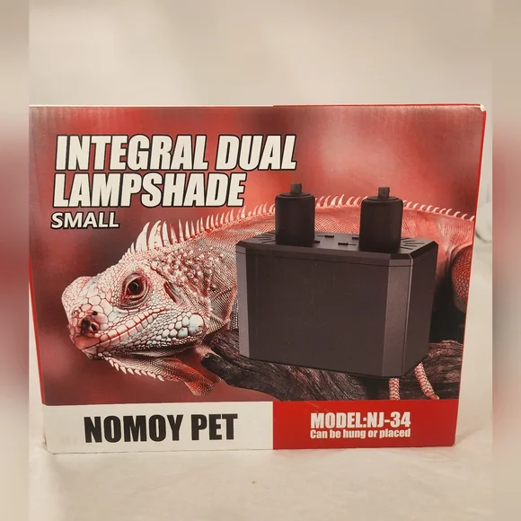 Nomoy Pet INTEGRAL Dual Pet Lamp Shade Small Model NJ-34 Hung Or Placed NWOT