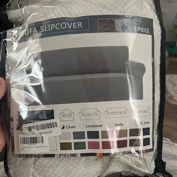 White chair Slipcover