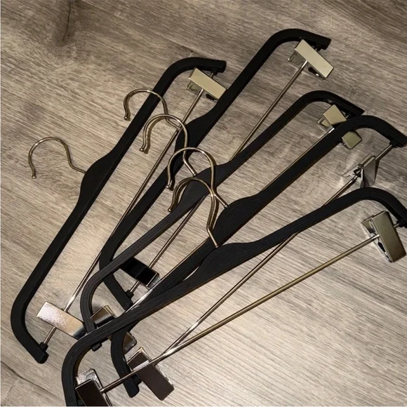 5 pieces pants hanger with clips