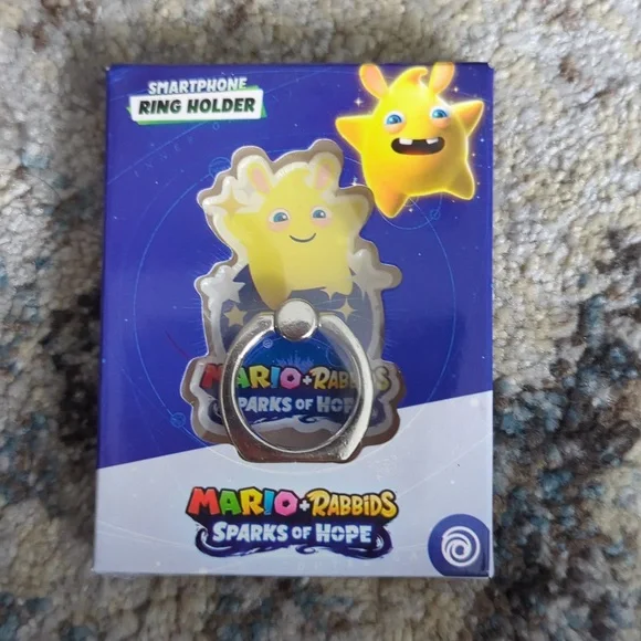 Mario + Rabbids Sparks Of Hope Smart Phone Ring Holder (Target Pre-Order Bonus)