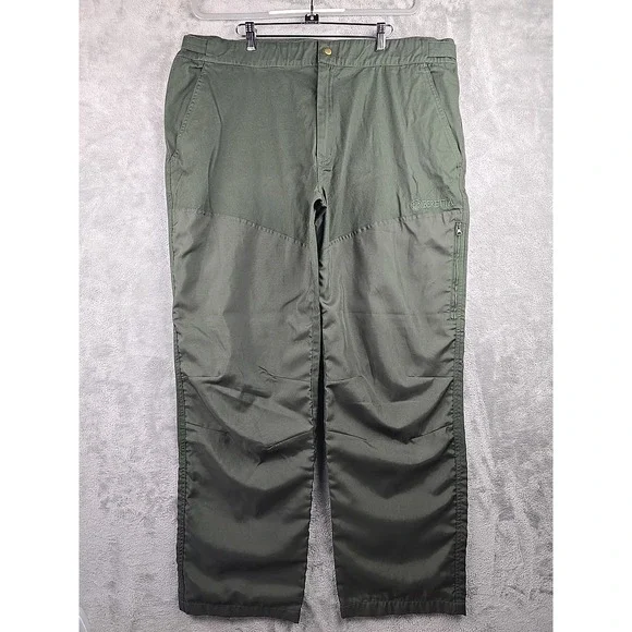 Beretta Utility Pants Tactical Men's 3XL 42x33‎ Green Hunting Lined Zip Pocket