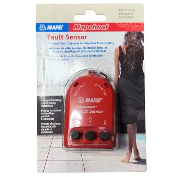Mapei Mapeheat Fault Sensor Electrical Indicator for‎ Heated Floors Red