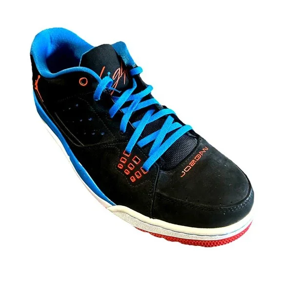 Jordan SC-1 Mens Size 11.5 Low Black Blue Red Shoe Sneaker 599929-007