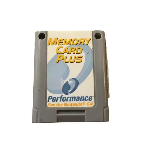 Nintendo64 Memory Card Plus; Performance