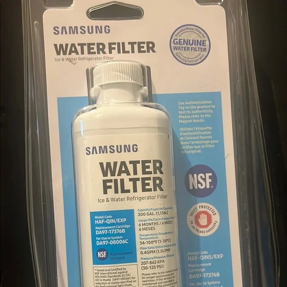 Samsung Genuine White Water Filter