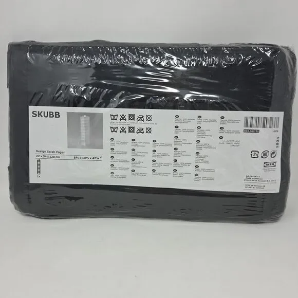 SKUBB Ikea Hanging Storage Organizer 9 compartments Space-Saving Storage black