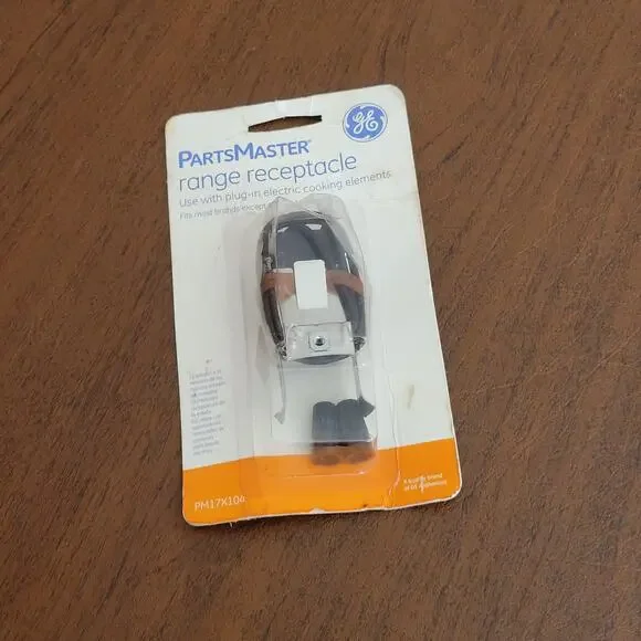 GE PartsMaster PM17X104 Range Receptacle New in the package, sealed.