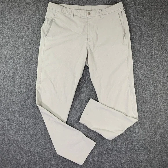 Lululemon ABC Pants Men 36x33 Performance Stretch Athleisure