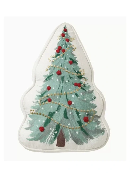 HALLMARK 2025 Novelty Christmas Tree Decorative Pillow 16
